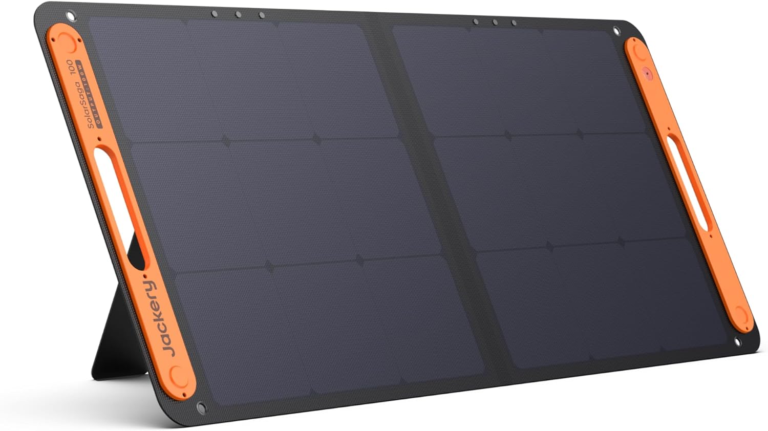 100W Portable Solar Panel for Explorer 240/300/500/1000/1500 Power Station, Foldable US Solar Cell Solar Charger with USB Outputs for Phones (Can't Charge Explorer 440/ PowerPro)