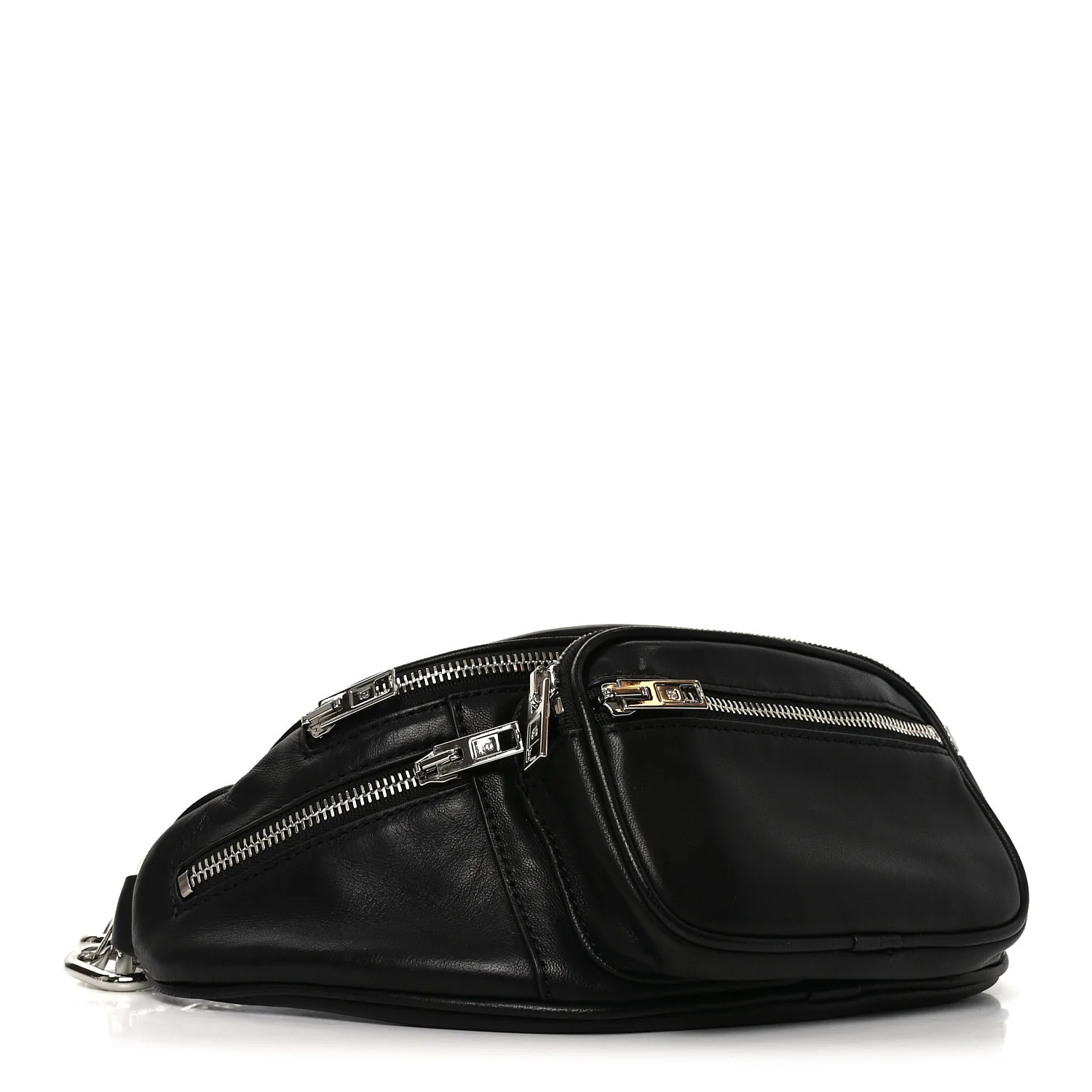 Nappa Fannypack Black