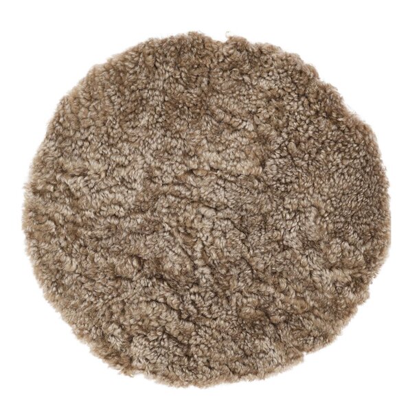 Sitteunderlag new zealand saueskinn kort ull 34 cm sahara