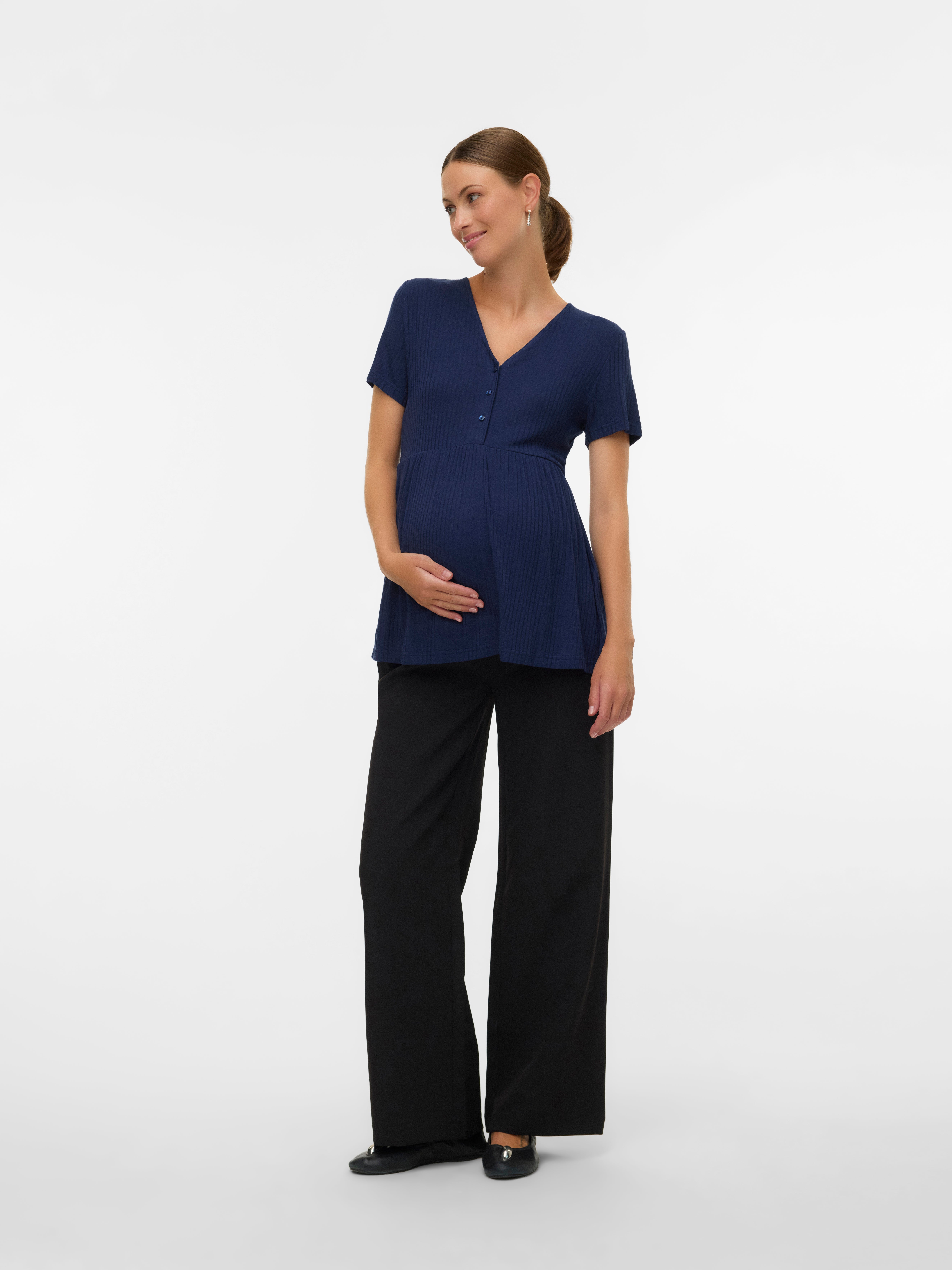 VERO MODA® Regular Fit V-Neck Top