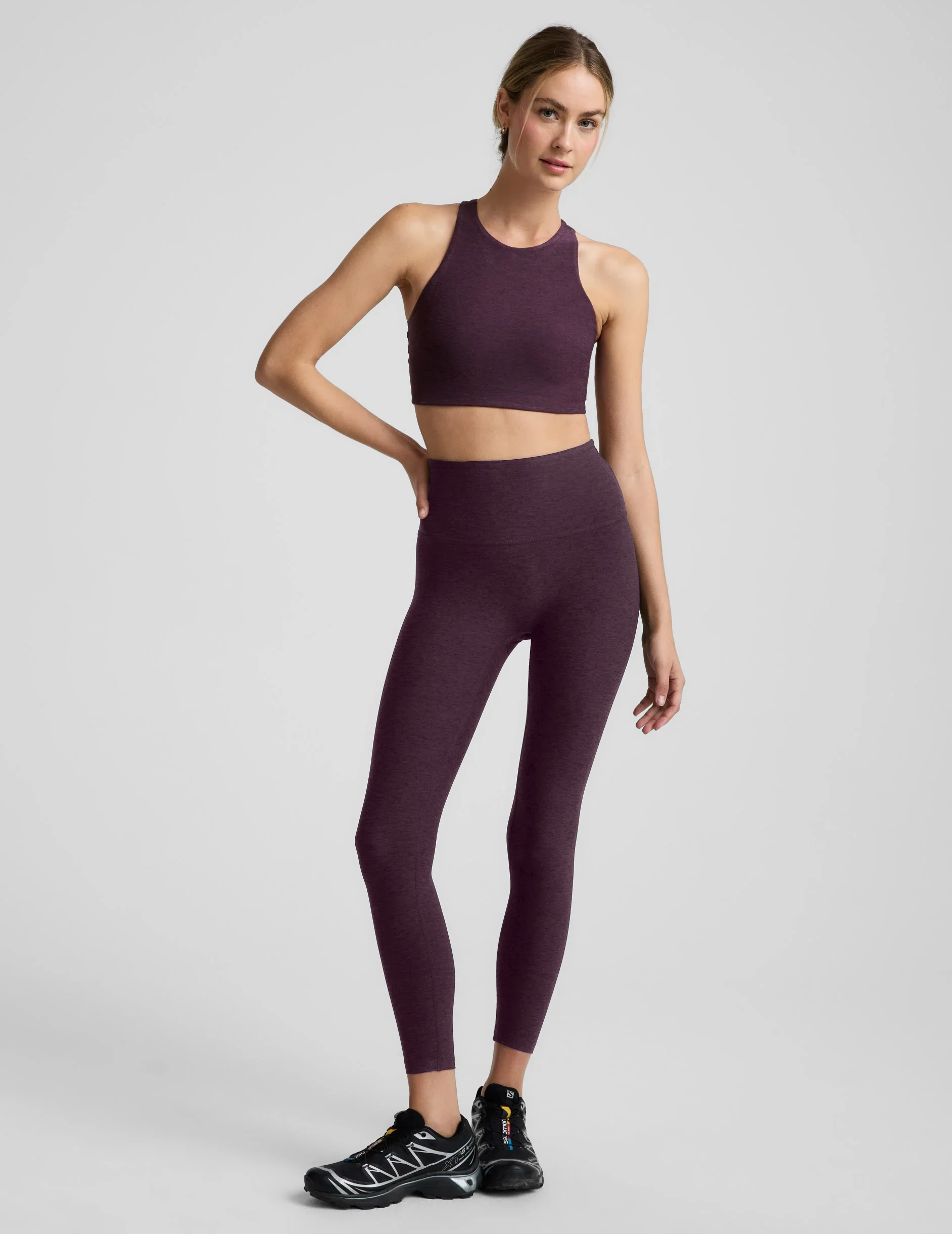 Spacedye™ No Front Seam Midi Legging
