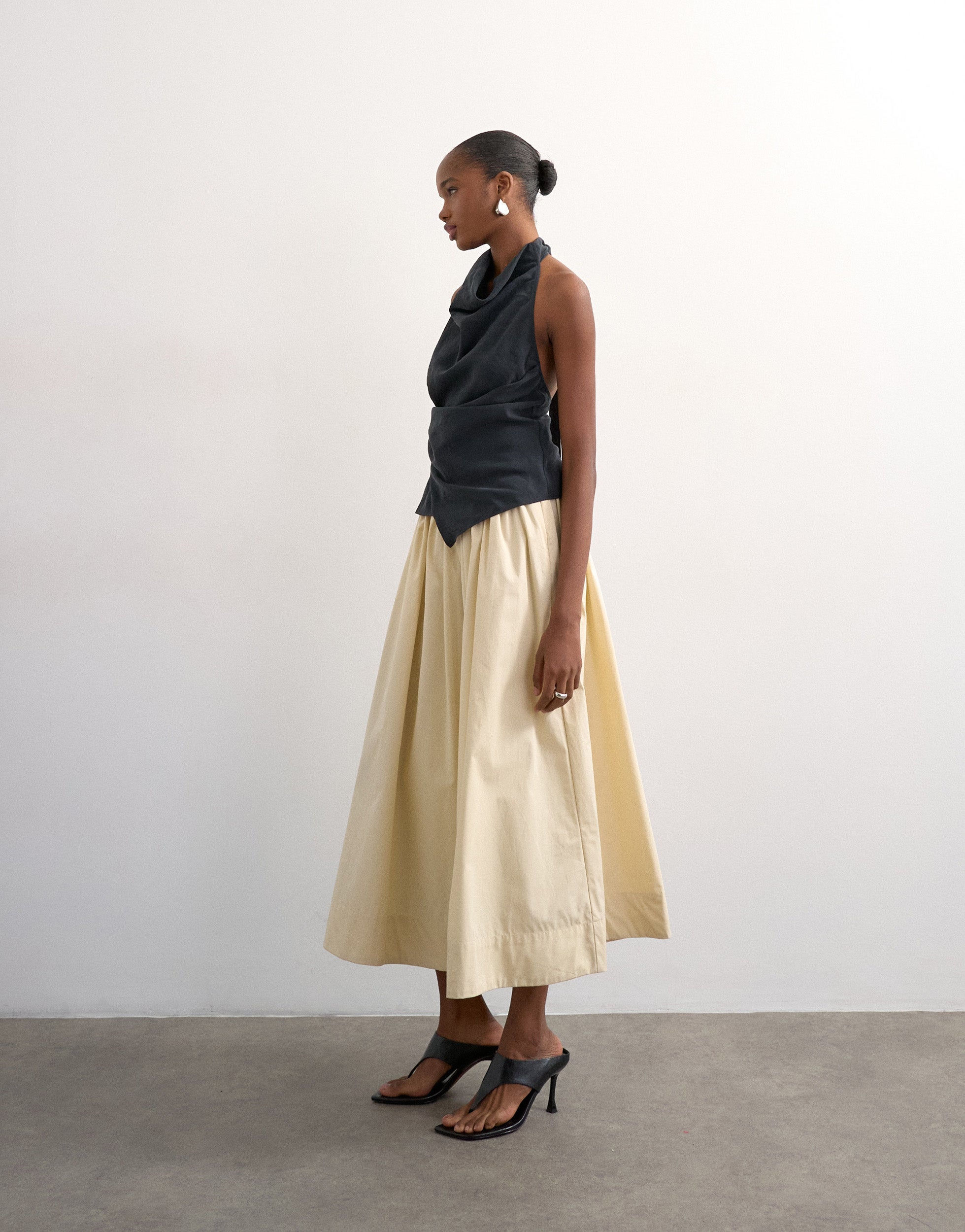 VERO MODA® TSSALLY Low waist Long skirt