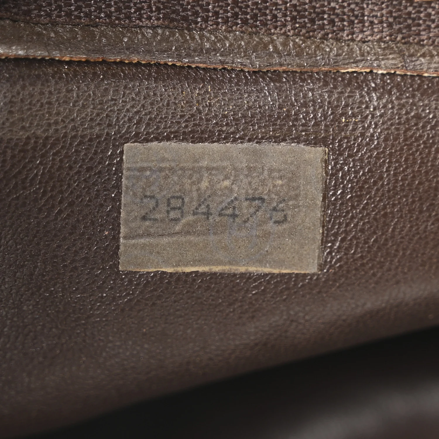 Alligator Shopping Tote Brown