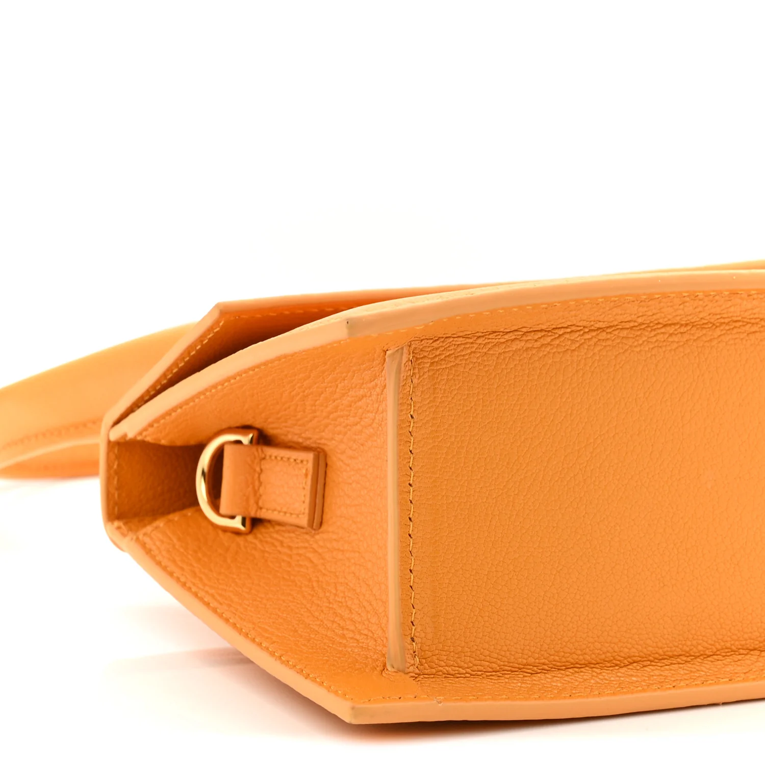 Grained Calfskin Le Chiquito Moyen Dark Orange