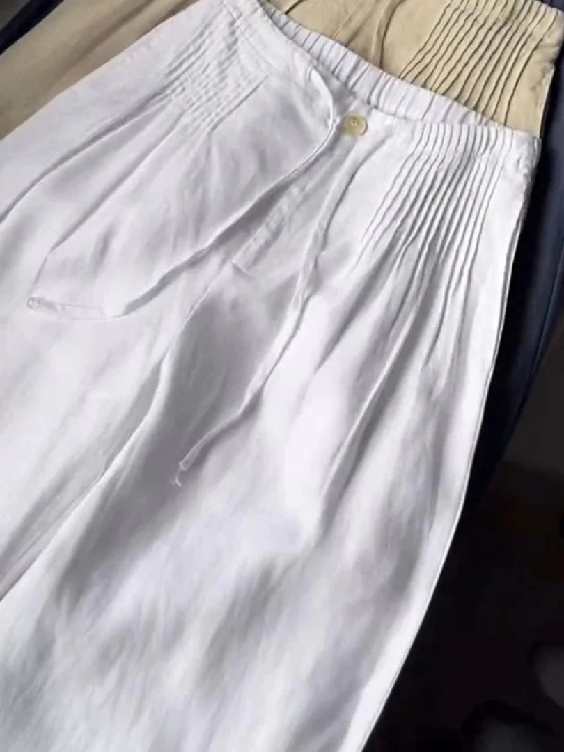 Zofia | Pantalon large en coton léger