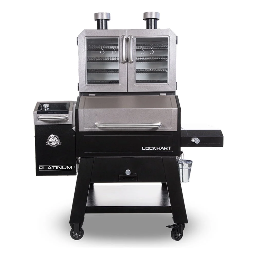 Platinum Lockhart Wi Fi® and Bluetooth® Wood Pellet Grill and Smoker