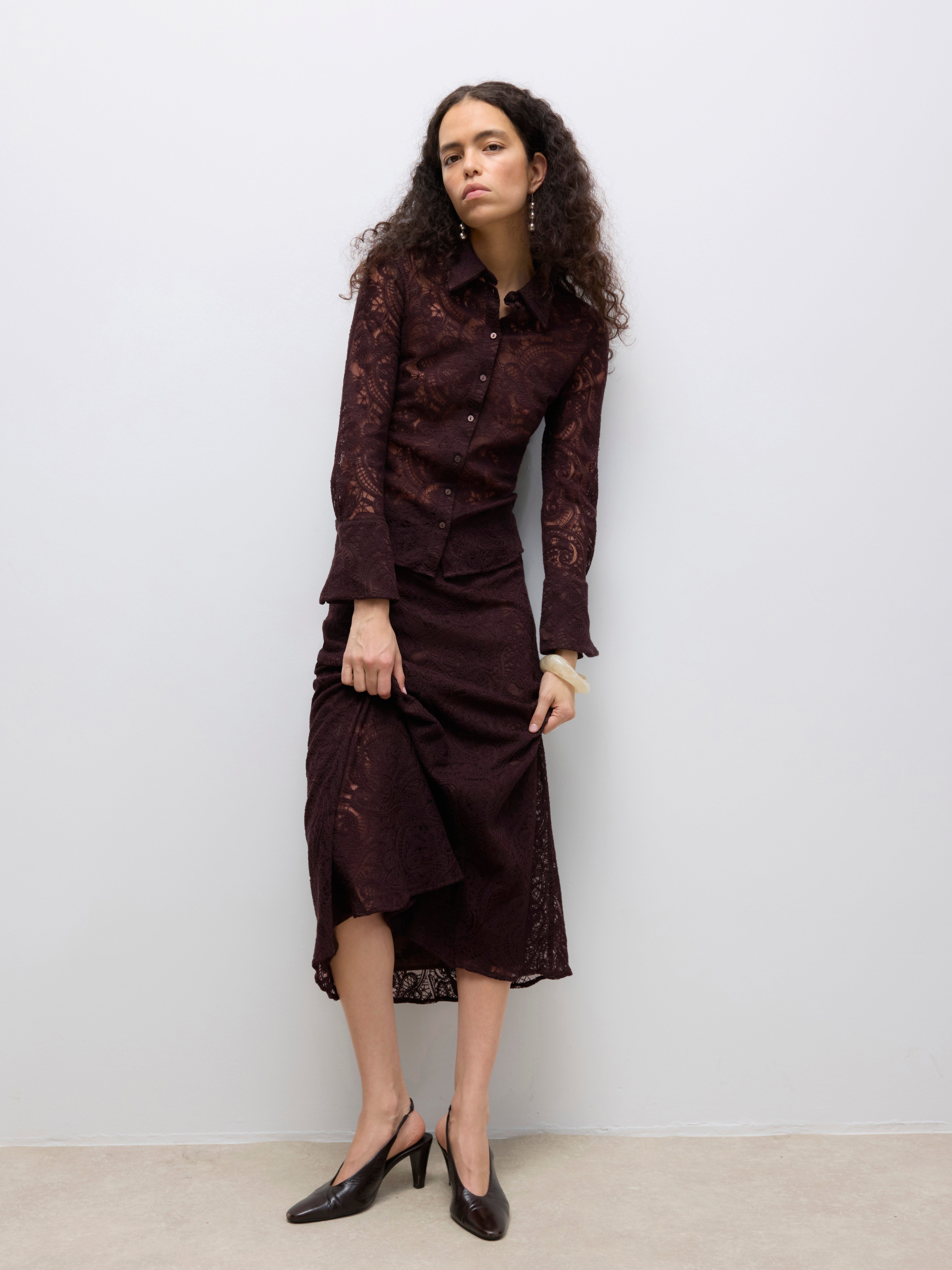 VERO MODA® AWURSHILA Mid waist Long skirt