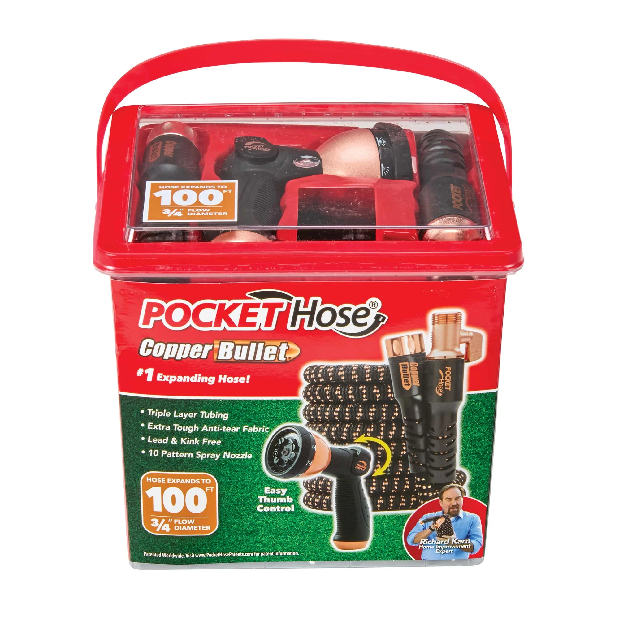 Copper Bullet by Pocket Hose, 3/4