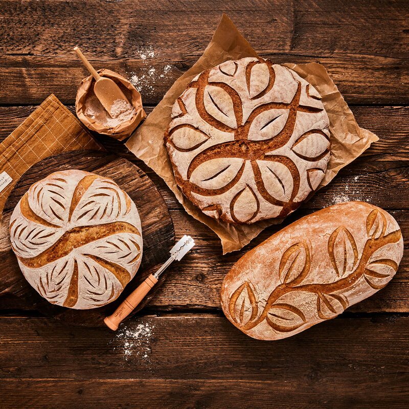 Bread Buddies snittekniv 19 cm bøk
