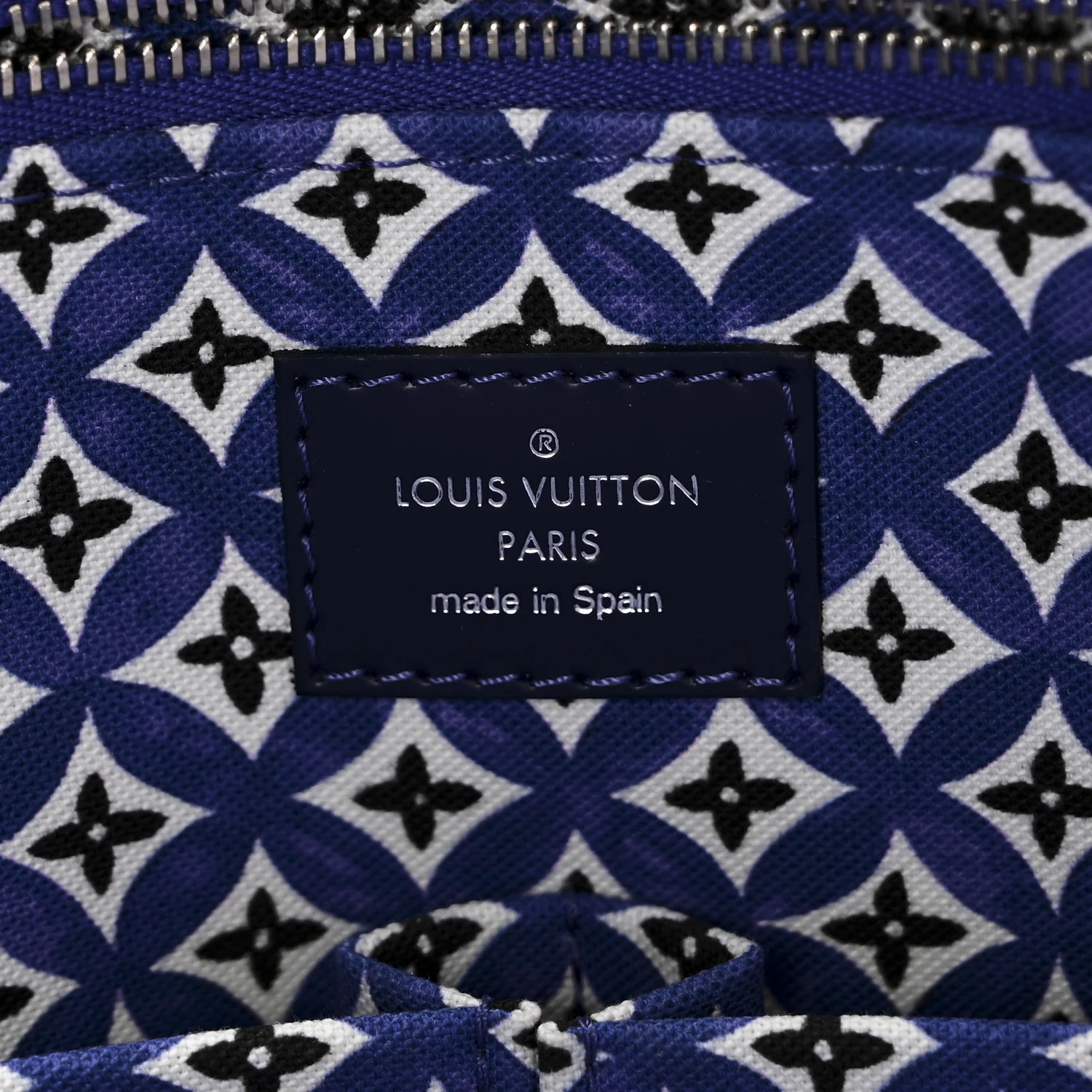 Monogram Canvas By The Pool Okinawa 2.0 Neverfull GM Blue