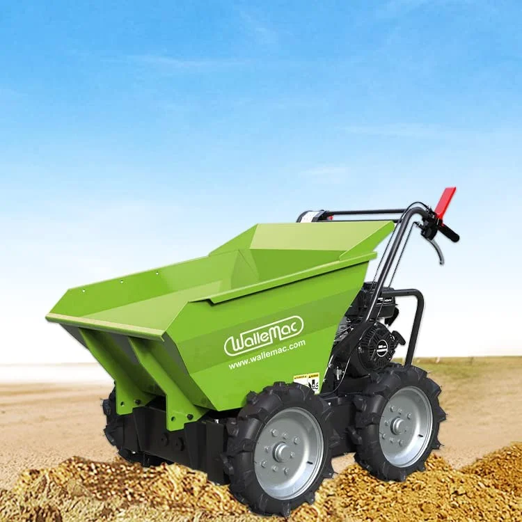 WD30W Power Wheelbarrow 660lbs Loading Capacity 212cc 6.5HP Gasoline Engine EPA Recoil Start Motorized Utility Dump Cart Mini Wheelbarrow ( Engine) - Image 4