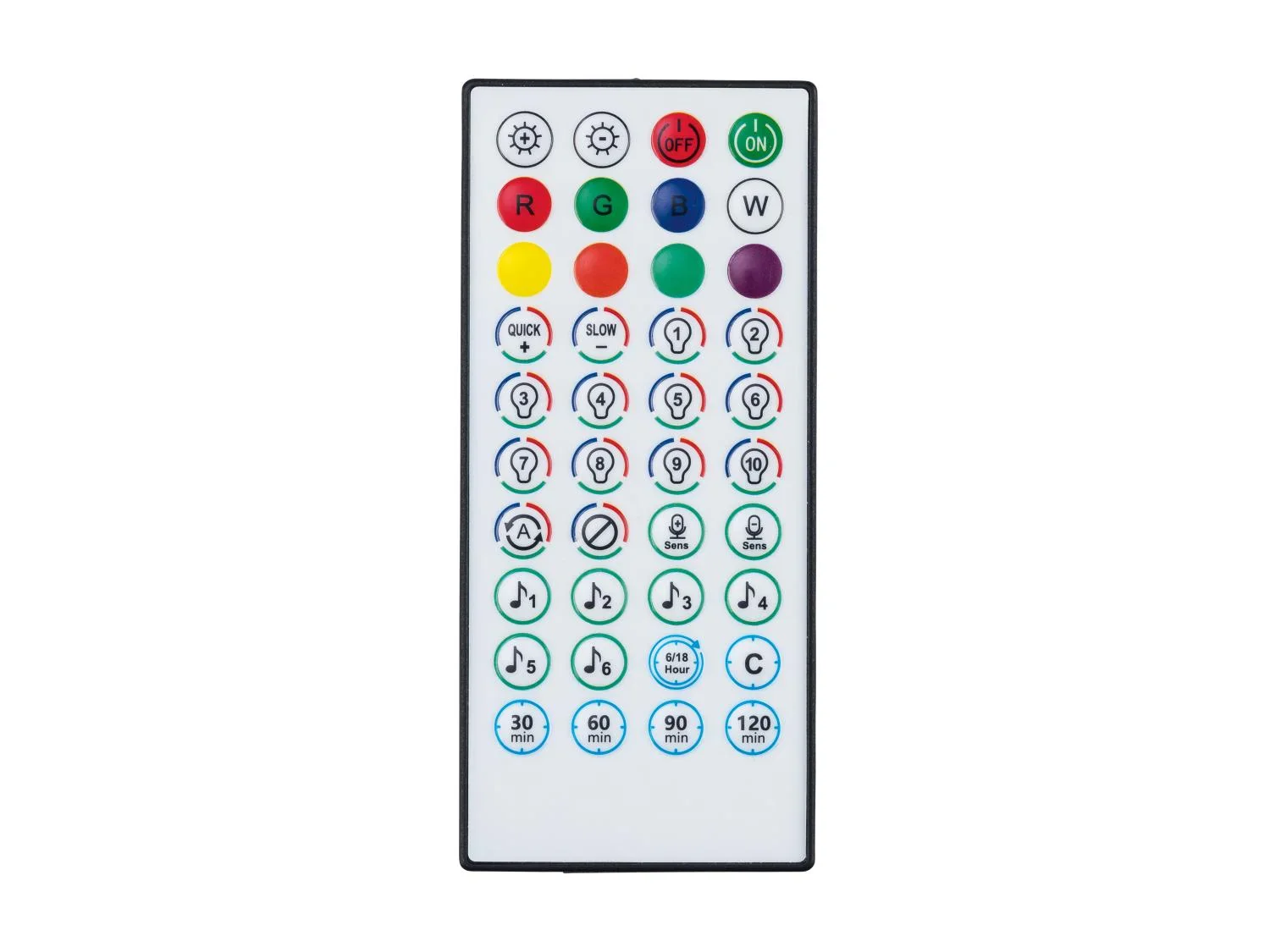 LIVARNO home Guirlande lumineuse  LED avec capteur audio