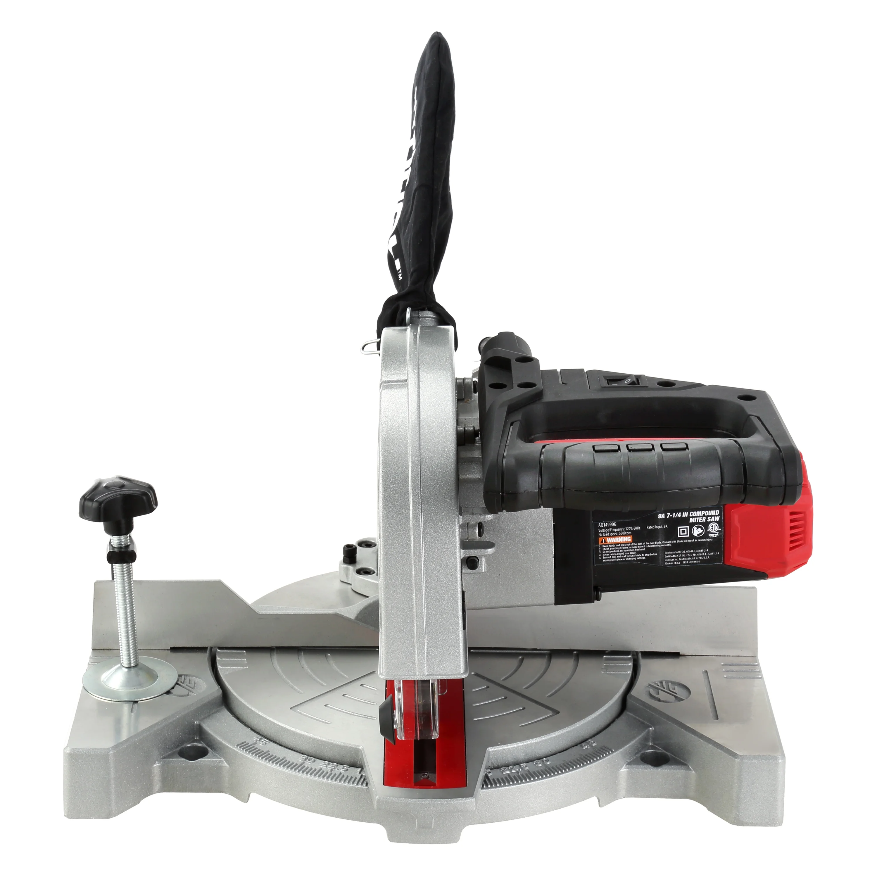 9A 7-1/4 inch Corded Compound Miter Saw, New Condition - Image 8