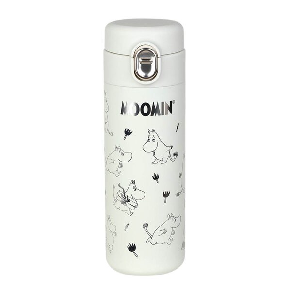 Mummi termokopp 42 cl mummitrollet hvit