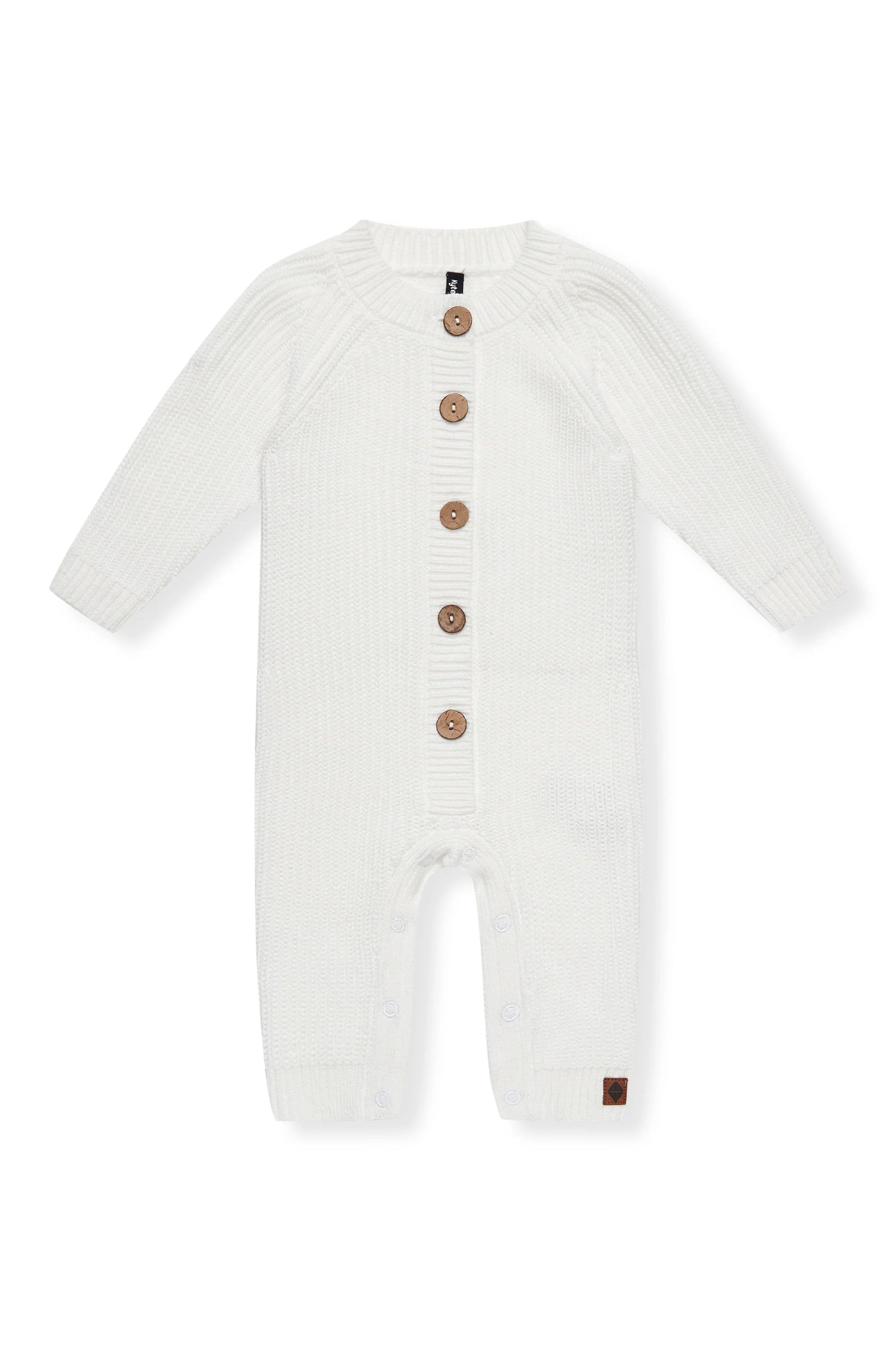 Chunky Knit Jumpsuit in Cloud