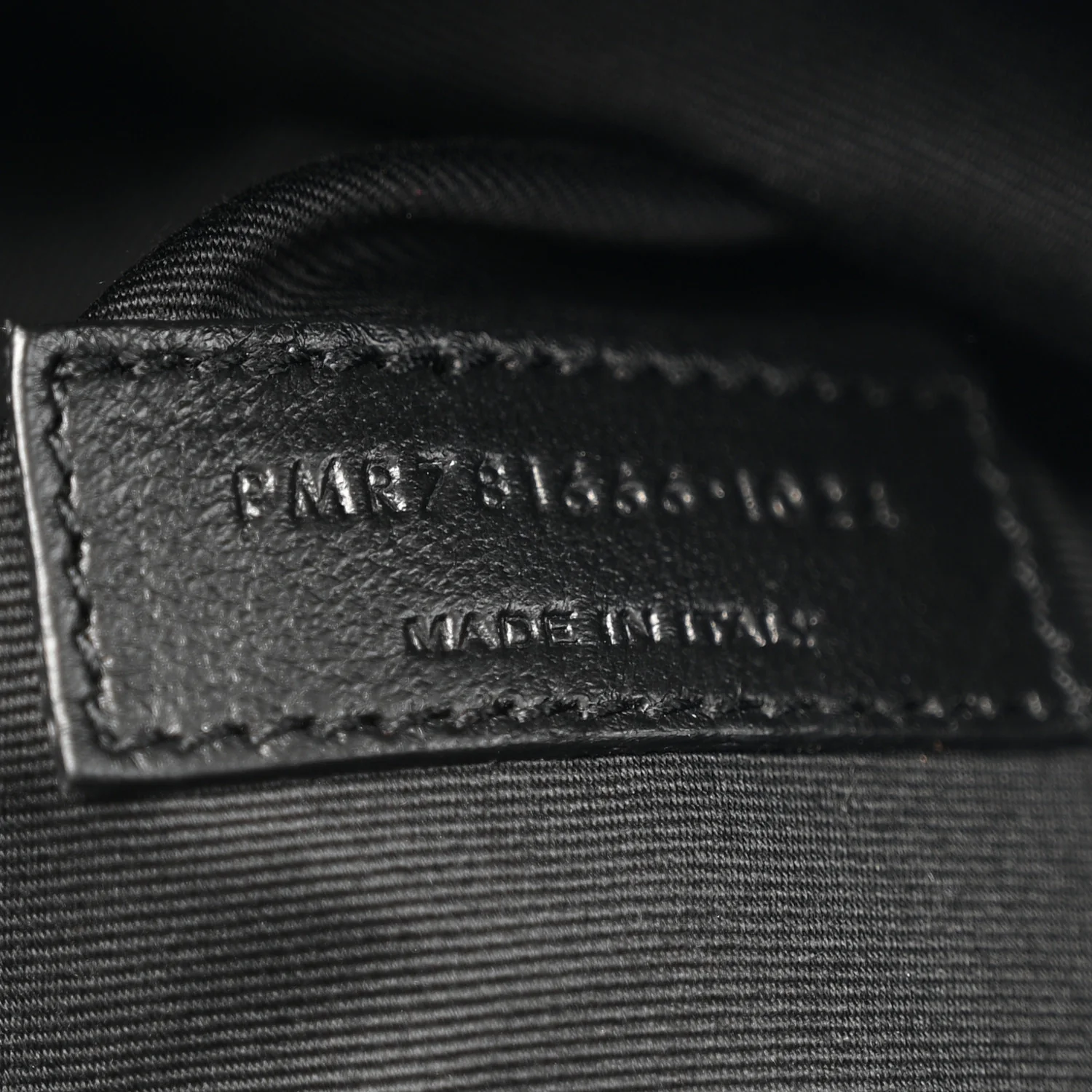 Lambskin Matelasse Monogram Medium Jamie 4.3 Pochon Black