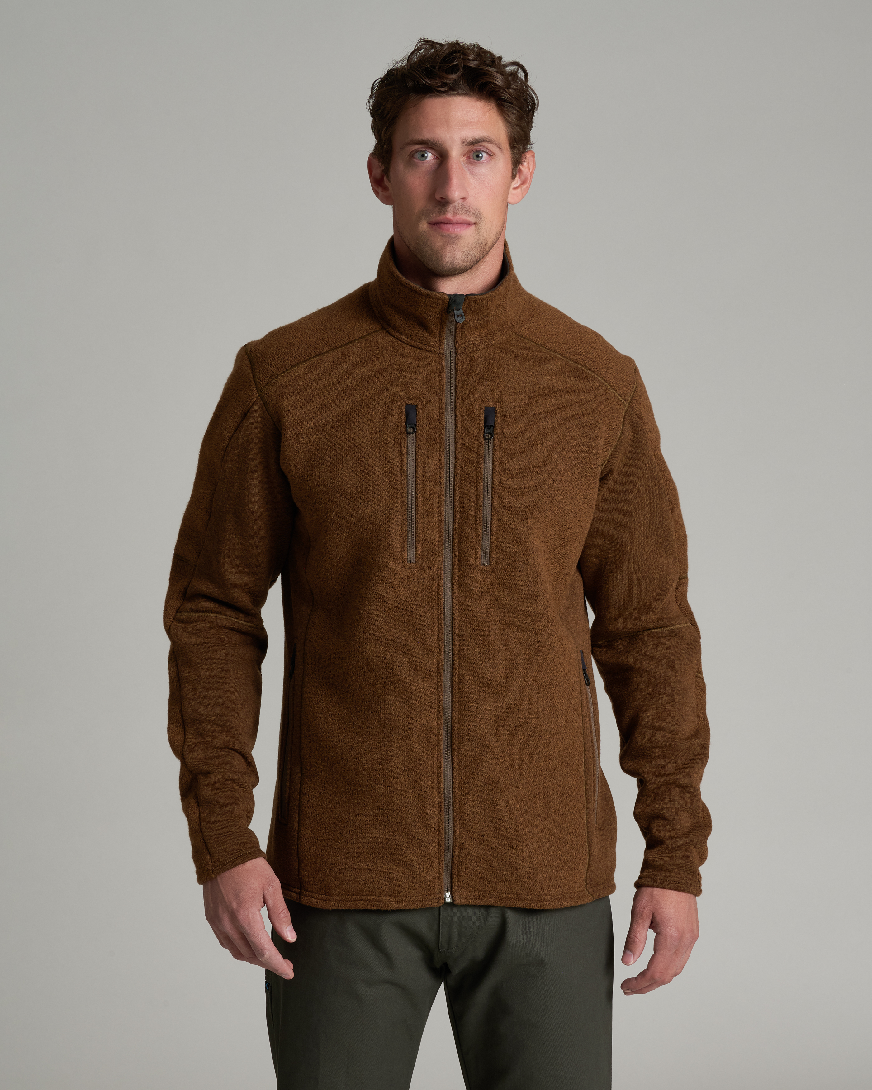 INTERCEPTR™ FULL ZIP - SADDLE BROWN