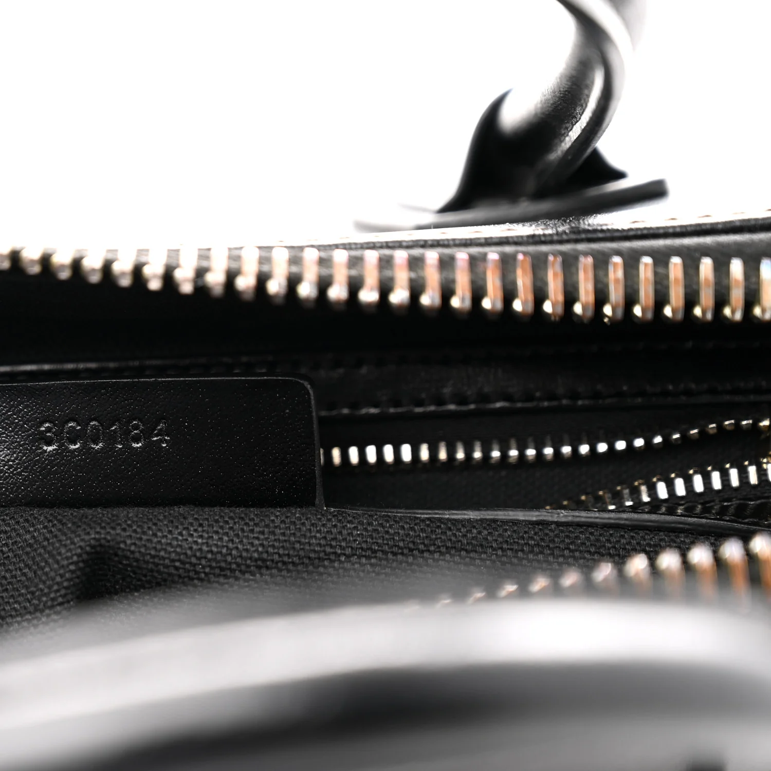 Shiny Lord Calfskin Medium Antigona Black