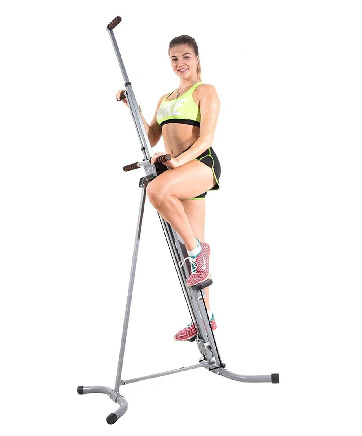 Vertical Climber Stair Climbing Step Fitness Full Body Workout Machine, Adjustable Stair Climbing Fitness Machine, Home Gym Exercise Stair Stepper Cardio Strength Training + Monitor - Image 5