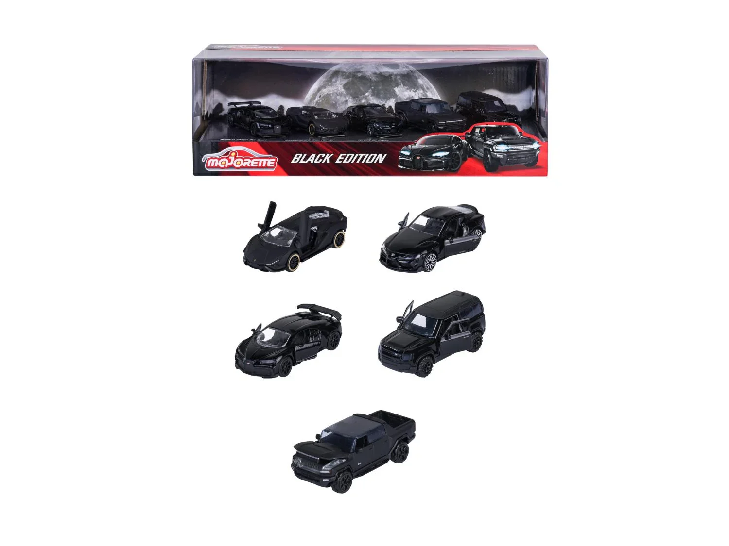 Majorette Coffret cadeau de 5 voitures jouets