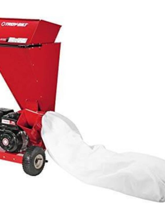 Broyeur de déchets de jardin Troy Bilt CS4325 – Modèle avec rayures et bosses, outil robuste pour l'élimination des déchets verts