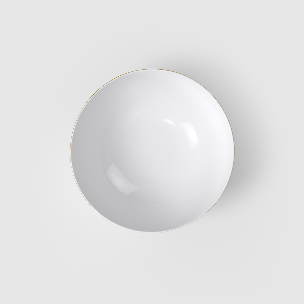Chateau Septfontaines Serving Bowl - White, 50.8 oz, Premium Bone Porcelain