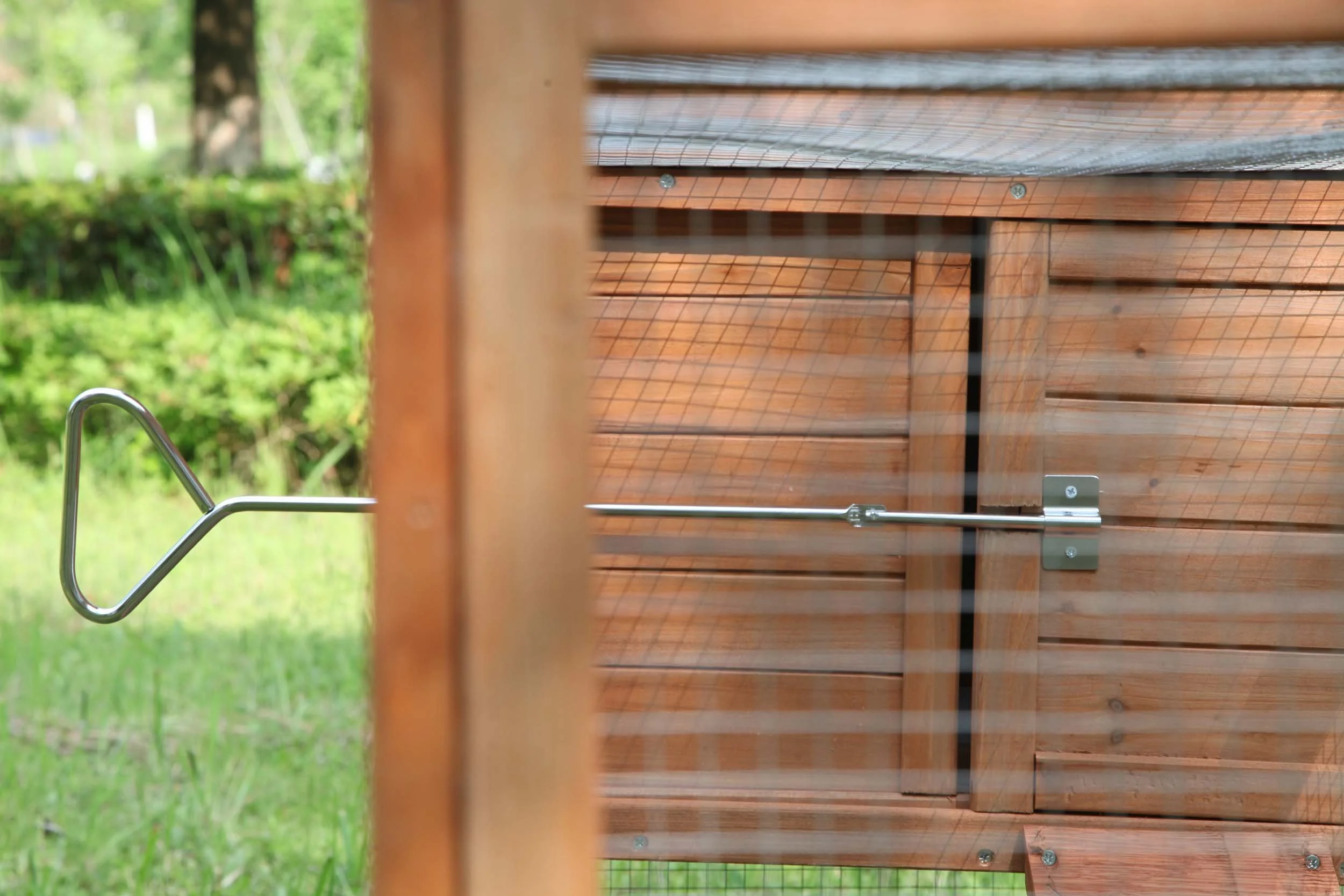 Outdoor Medium 80'' Wooden Chicken Coop Nest Box Hen House Poultry Cage Pet Hutch Garden