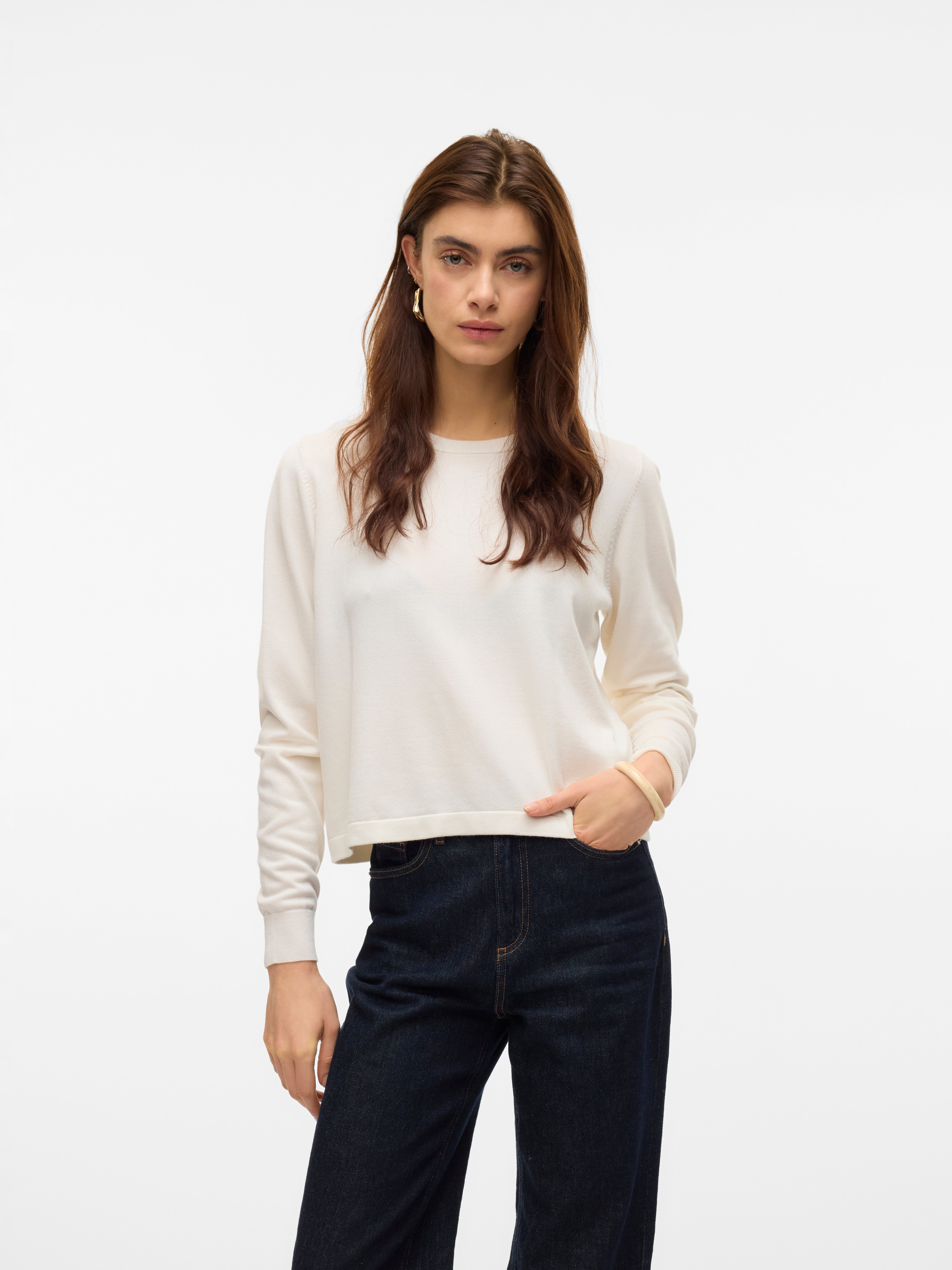 VERO MODA® VMSILJE Knitted pullover