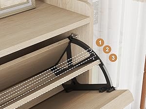 flip shoe cabinet