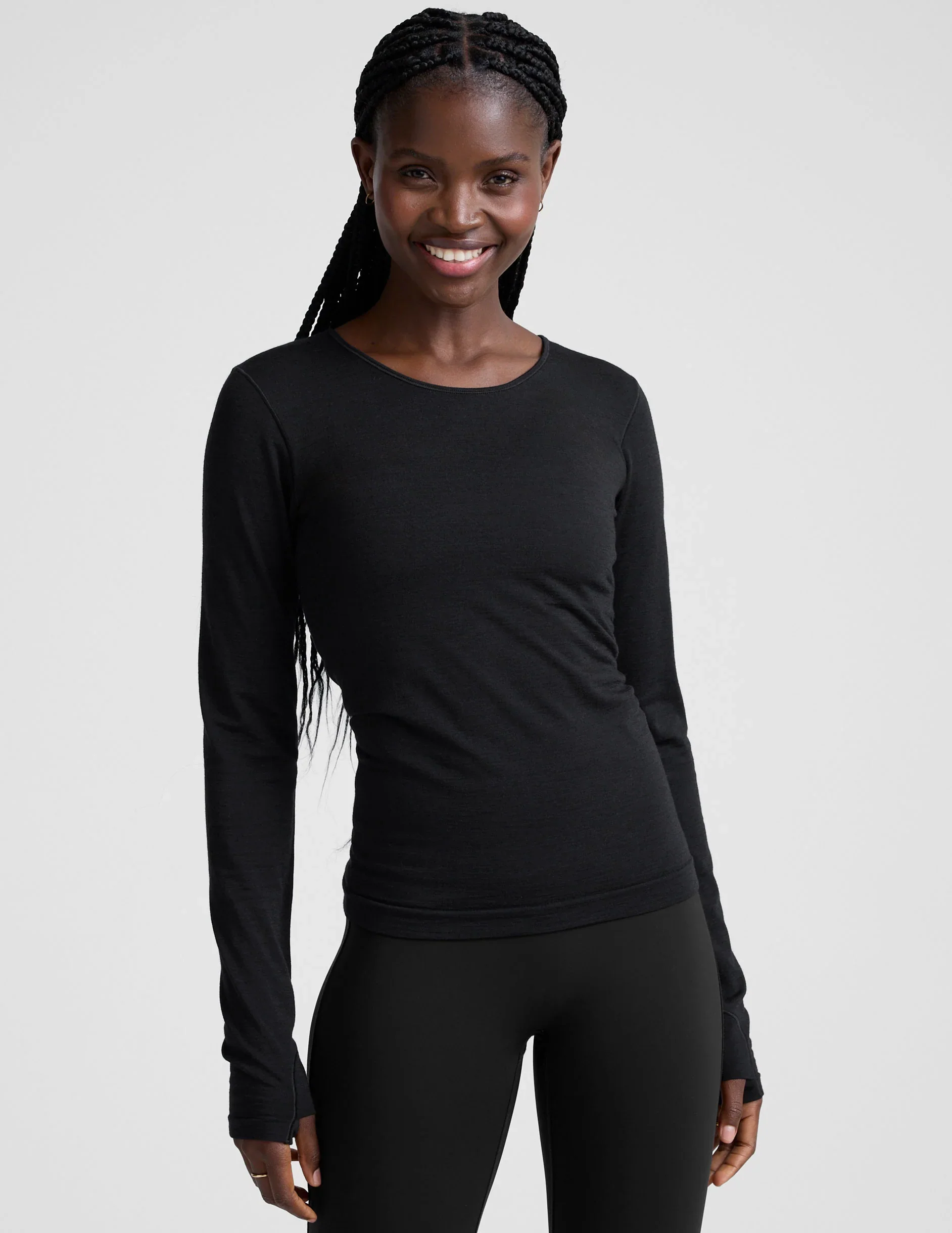 LuxeKnit Merino Wool Crewneck