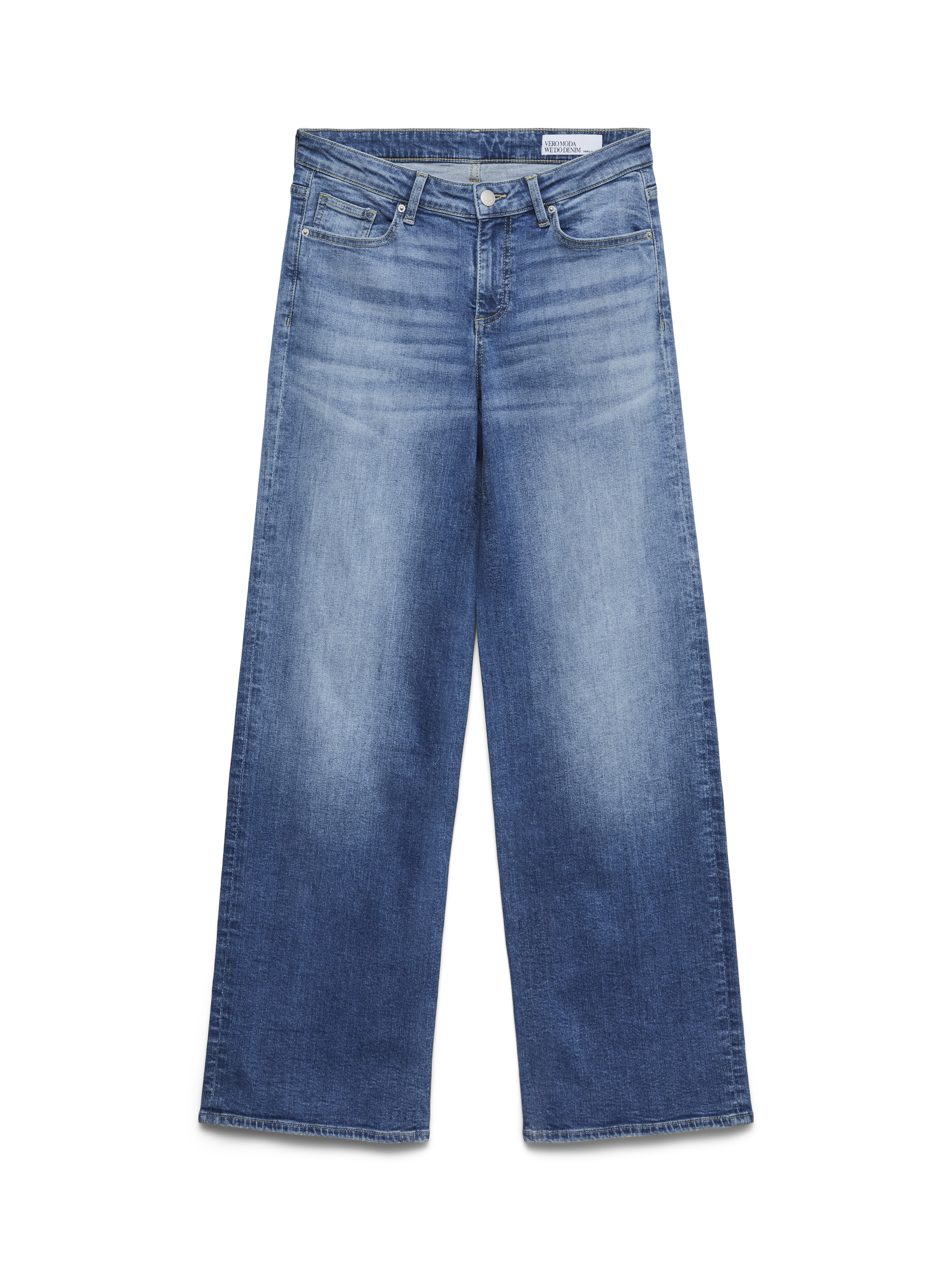 VERO MODA® VMLEXI-STRETCH Mid rise Wide Leg Fit Jeans