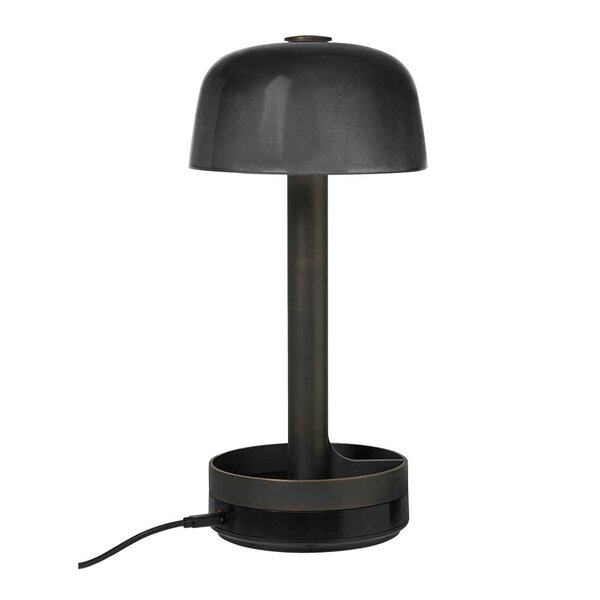 Soft Spot bordlampe24,5 cm smoke