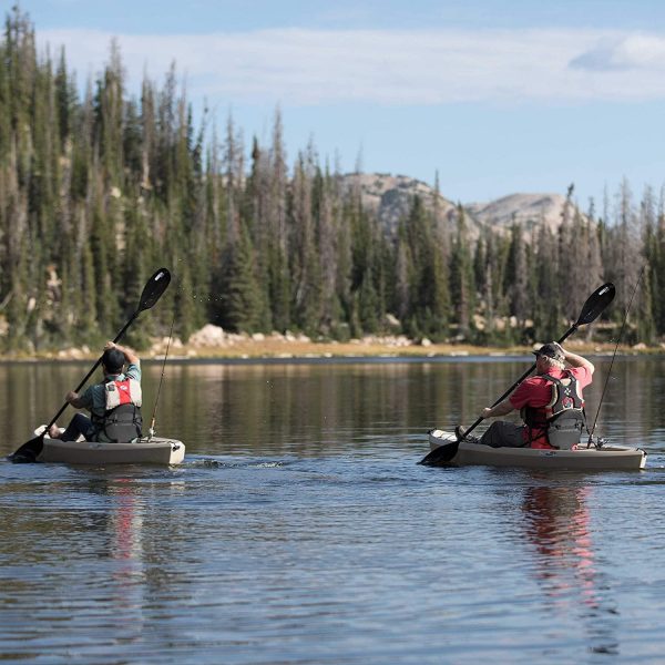 Pack de 2 kayaks de pêche Lifetime 90806 Tamarack Angler 100 C (pagaies incluses)