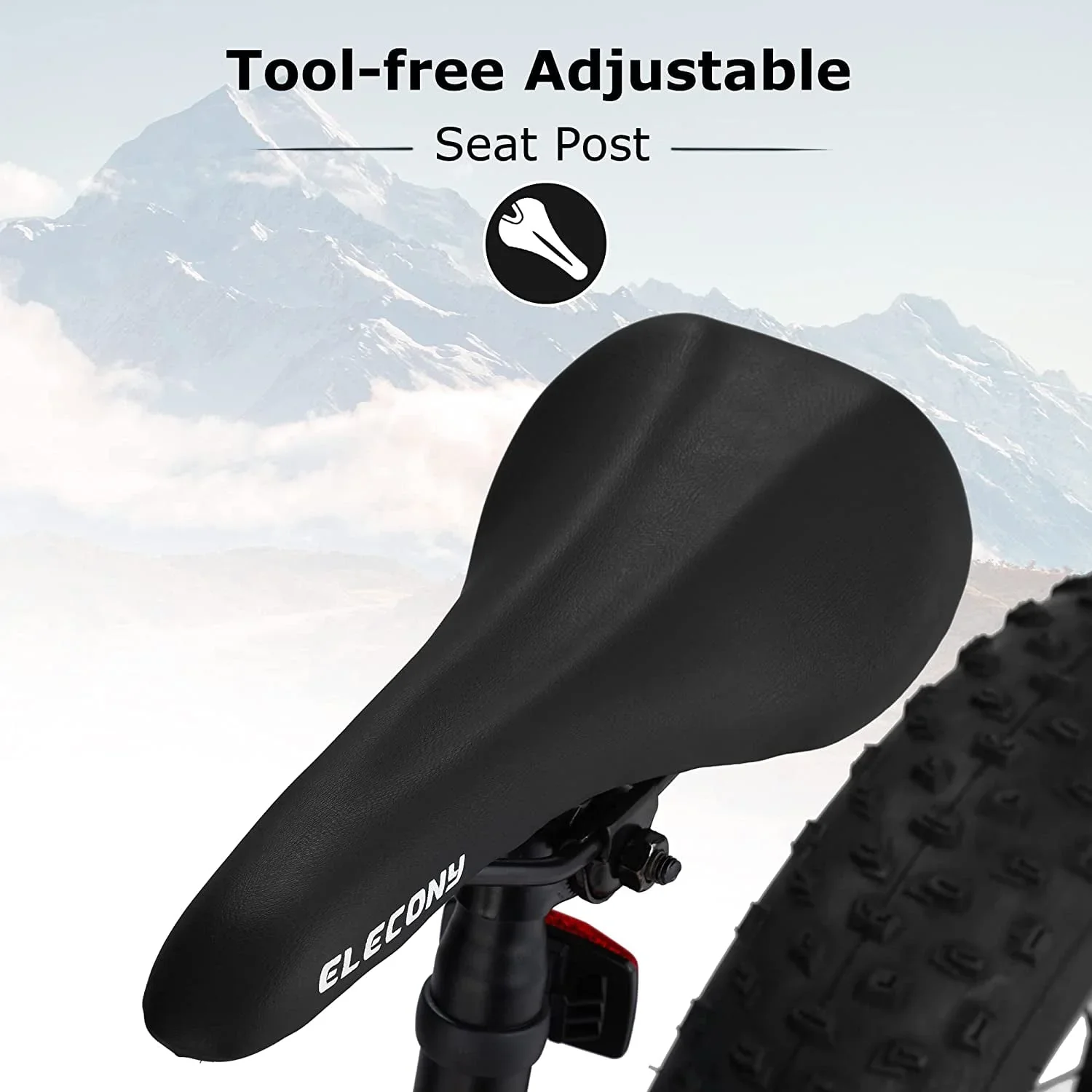 24-Inch Fat Tire Bike, Shimano 7-Speed Trail & Urban Mountain Bike with Disc Brakes – Gray