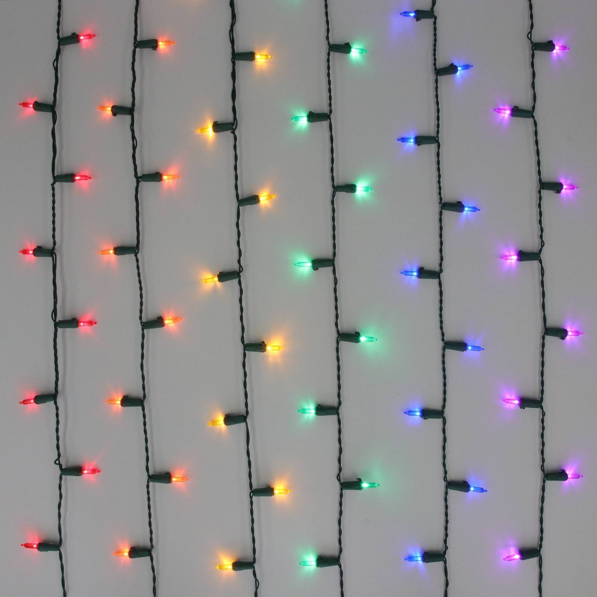 Philips 480ct LED App Controlled Christmas String Lights Multicolor Green Wire