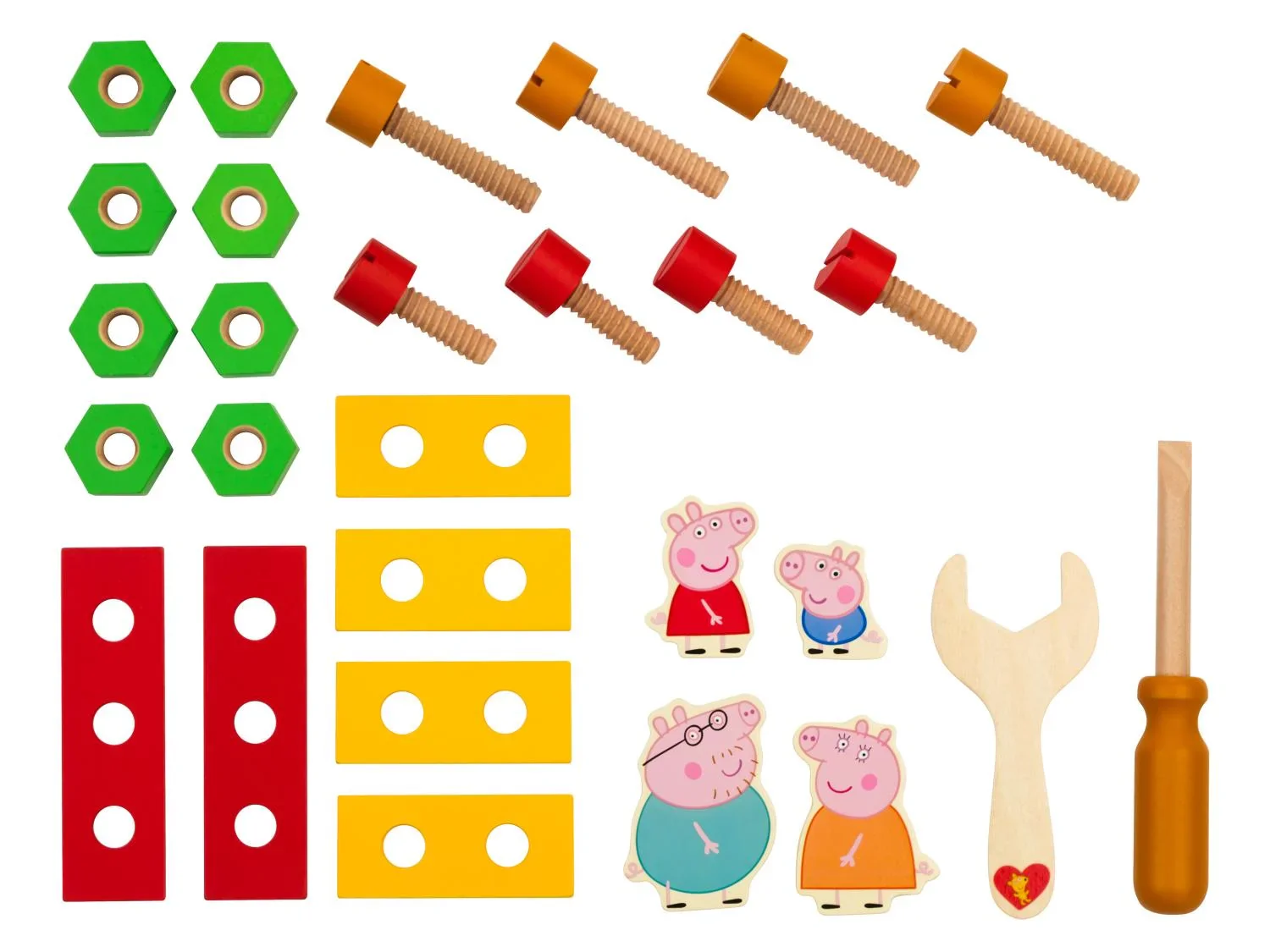 Camion en bois Peppa Pig