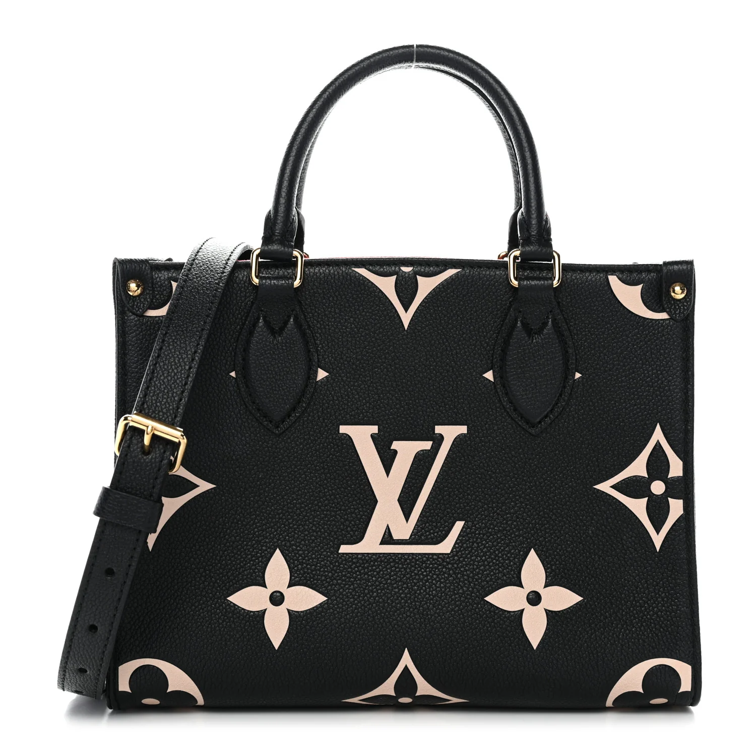 Empreinte Monogram Giant Onthego PM Black Beige