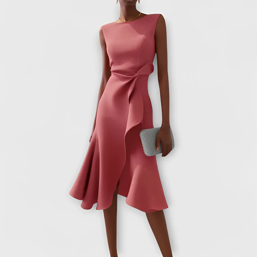 Ariane - Robe midi chic