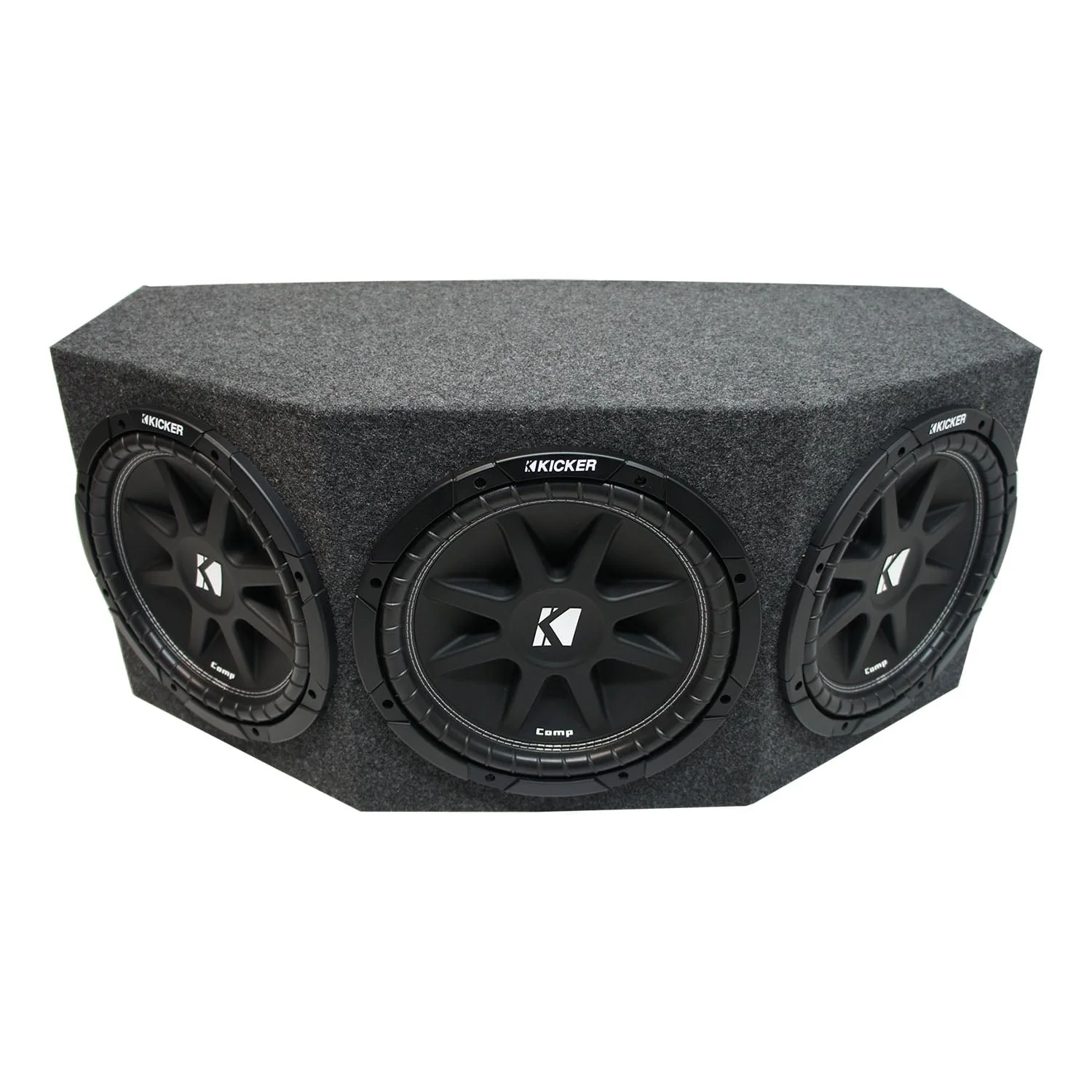 Comp C12 Triple 12" Subwoofer Loaded 900 Watt Sub Box Final 1 3 Ohm