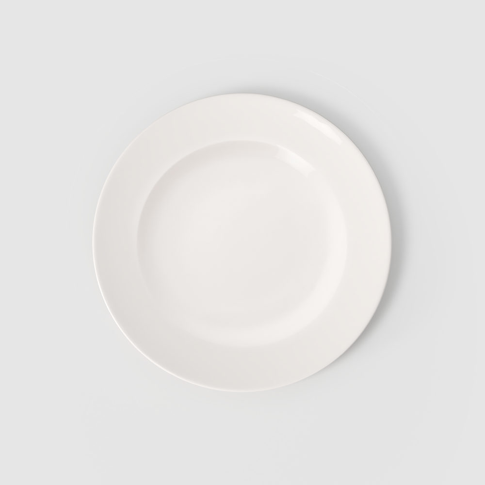 For Me Dinner plate - White, 10.8'', Premium Porcelain