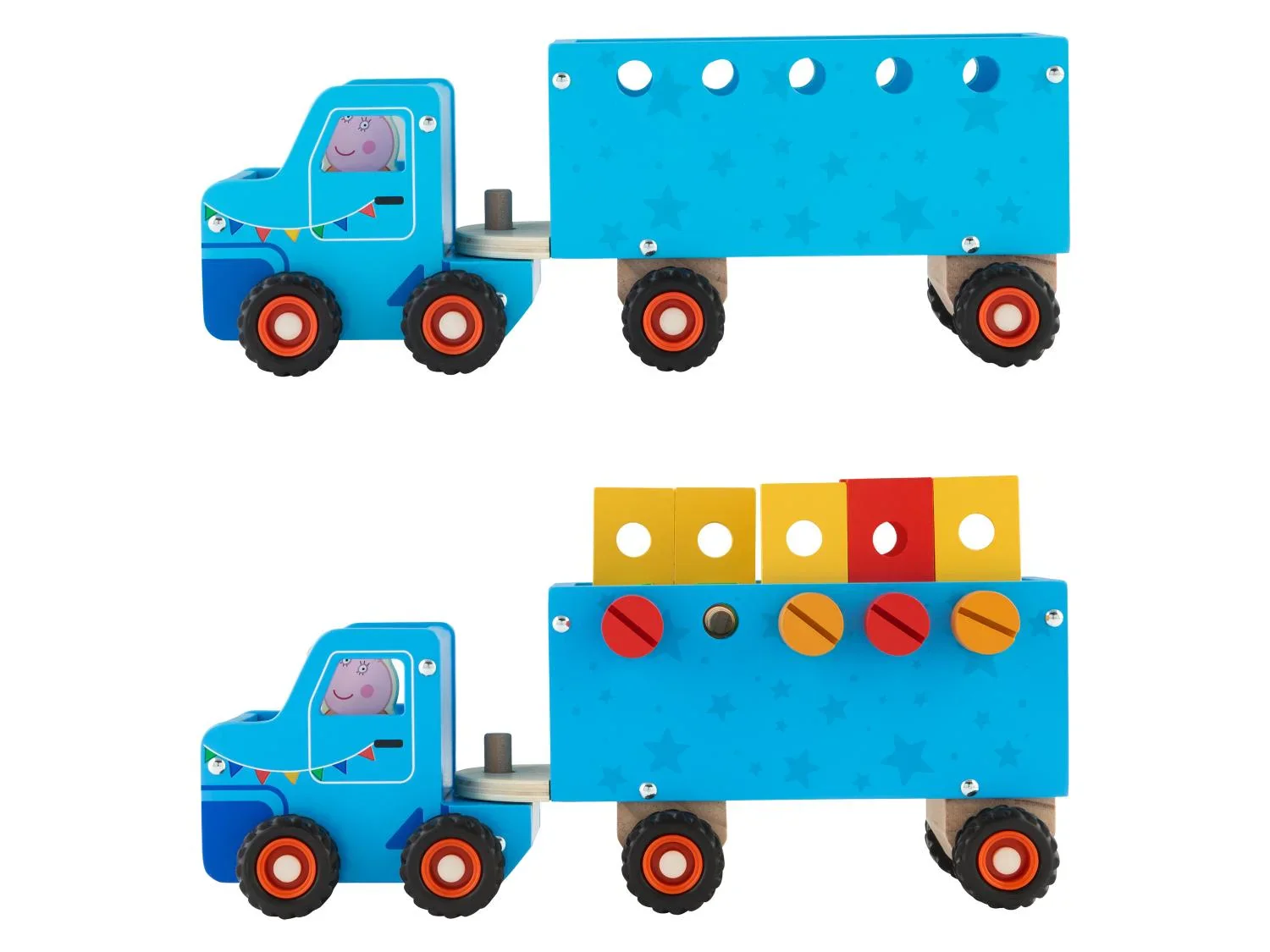 Camion en bois Peppa Pig