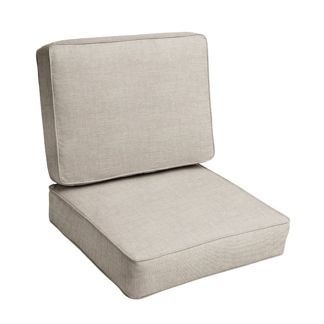 Indoor/Outdoor Sunbrella Seat/Back Cushion Birch Lane