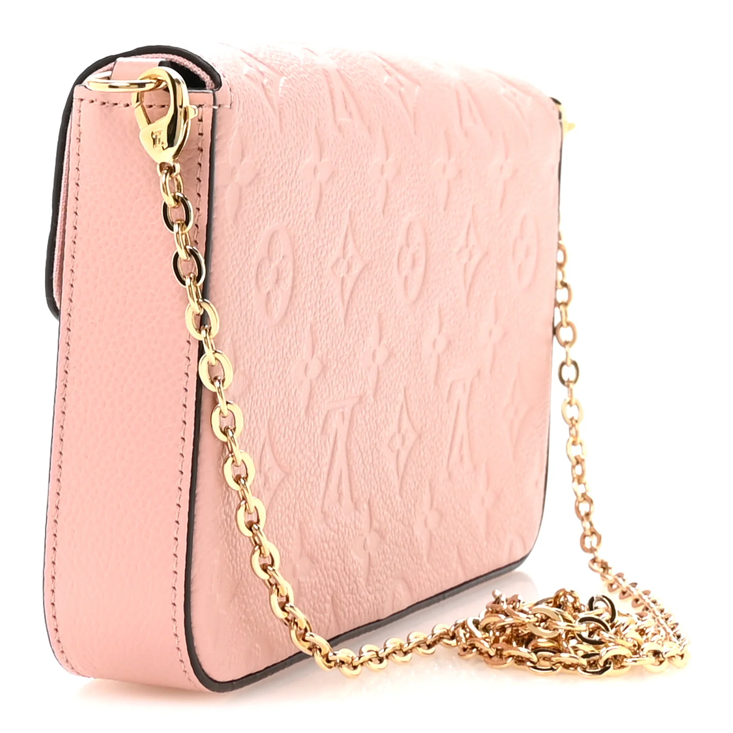 Empreinte Pochette Felicie Chain Wallet Rose Poudre