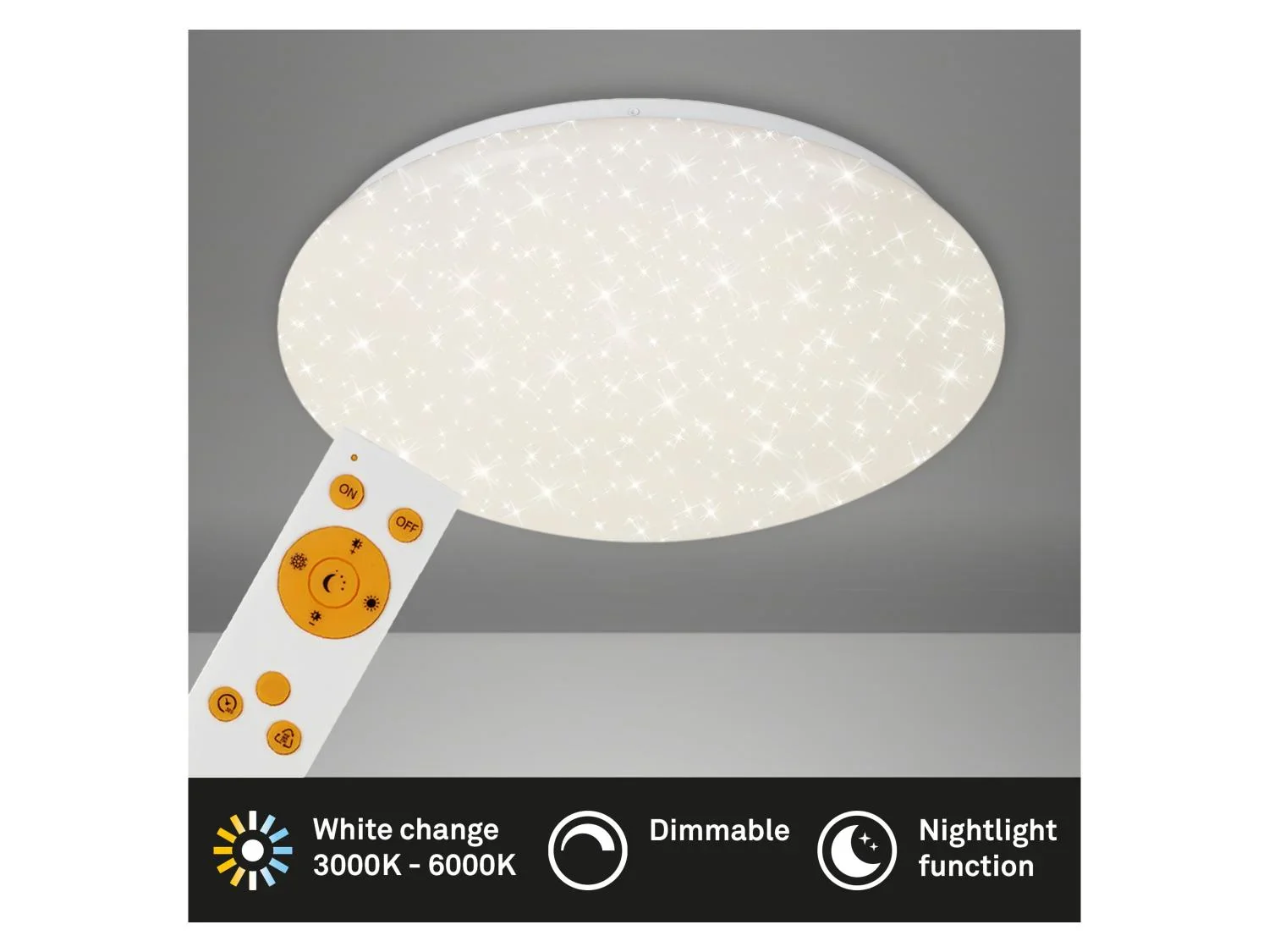 Briloner Plafonnier LED CTT