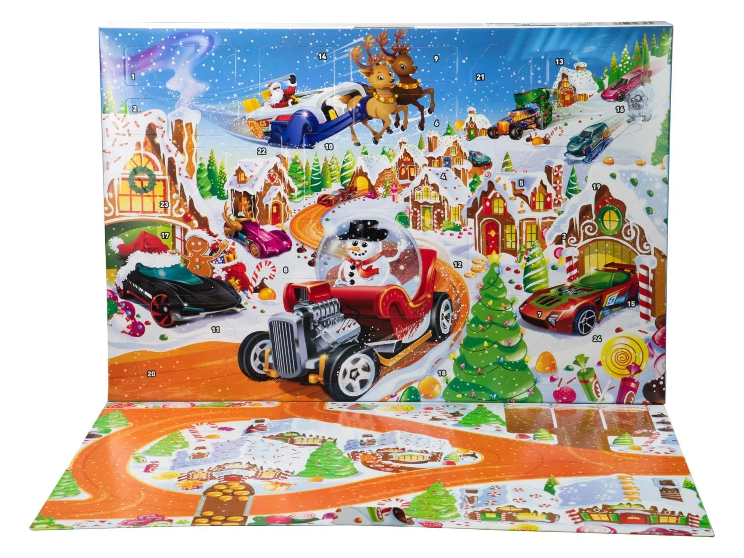 Calendrier de lAvent Barbie ou Hot Wheels