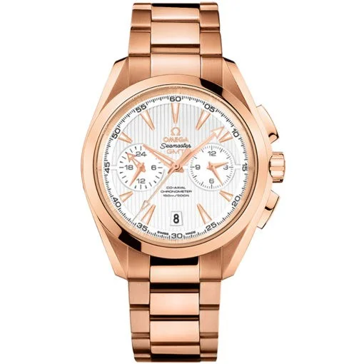 [Super Clone]Omega Aqua Terra 150m Co-Axial GMT Chronograph Watch 231.50.43.52.02.001