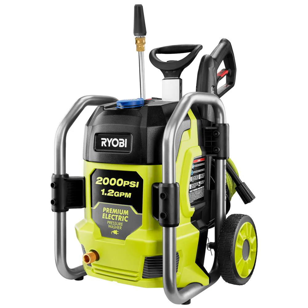 2000 PSI 1 2 GPM Cold Water Electric Pressure Washer