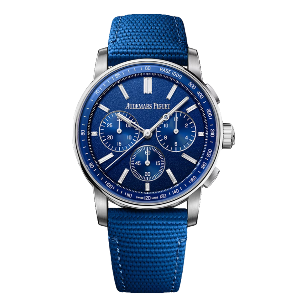 【Super Clone】Audemars Piguet Code 11.59 Selfwinding Chronograph 41mm Blue grained dial 26439NB.OO.A346KB.01