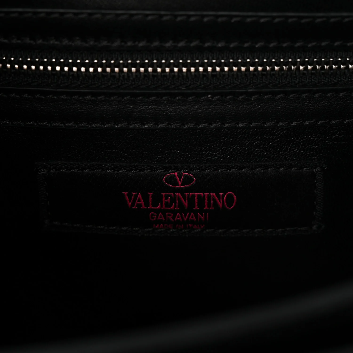Vitello Loveblade Embellished Chain Flap Bag Black Multicolor