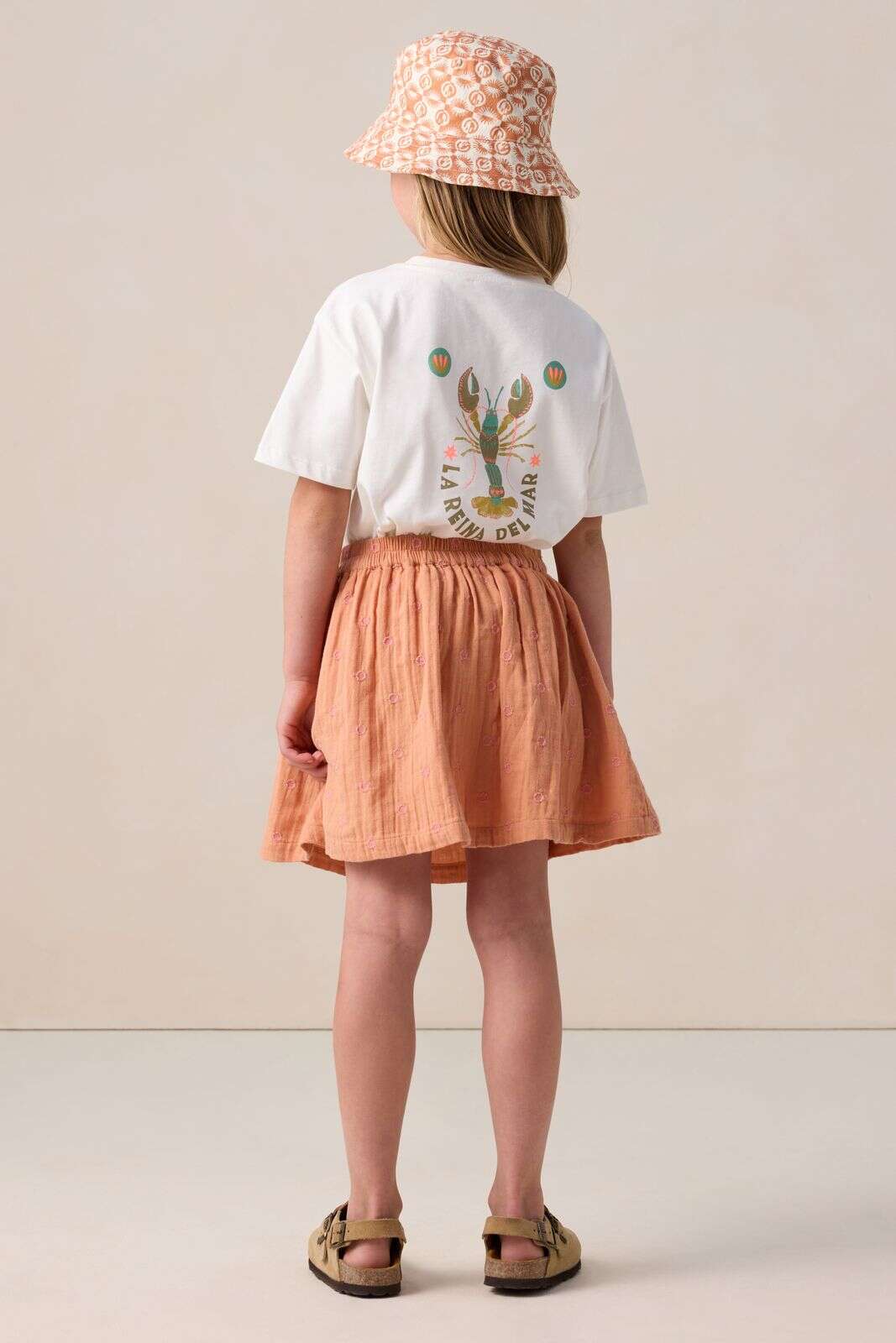 Wit oversized T-shirt met artwork